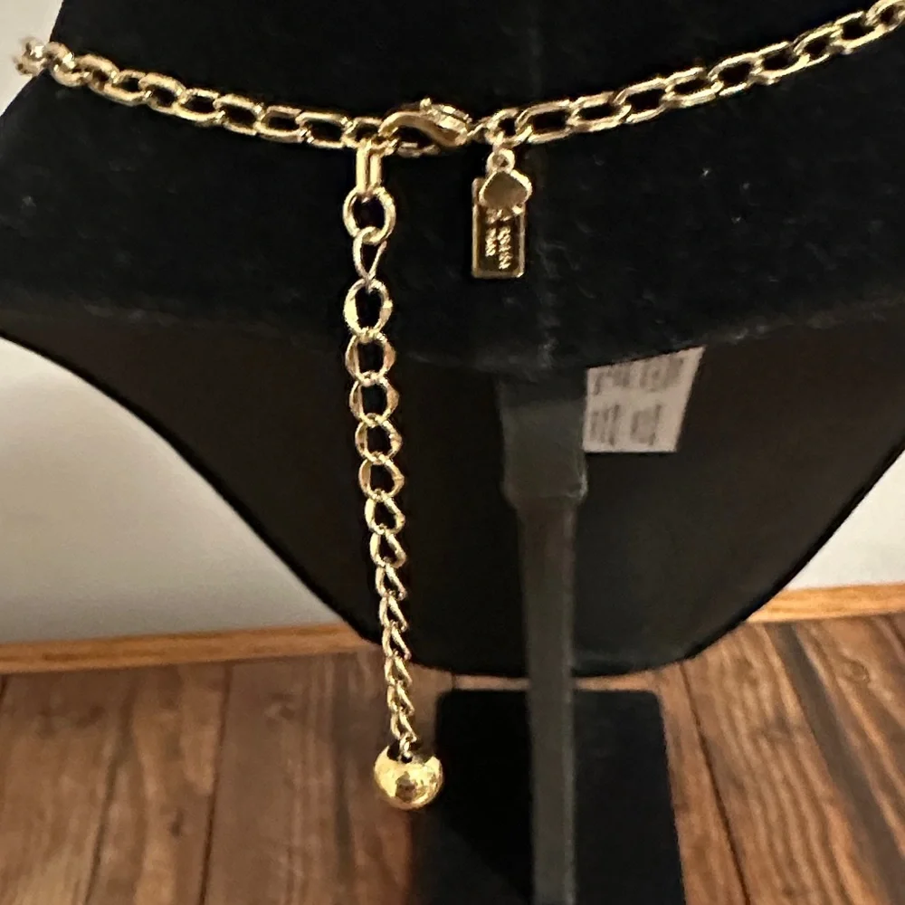 Kate Spade New York “cause a stir” graduated Stone  collar necklace